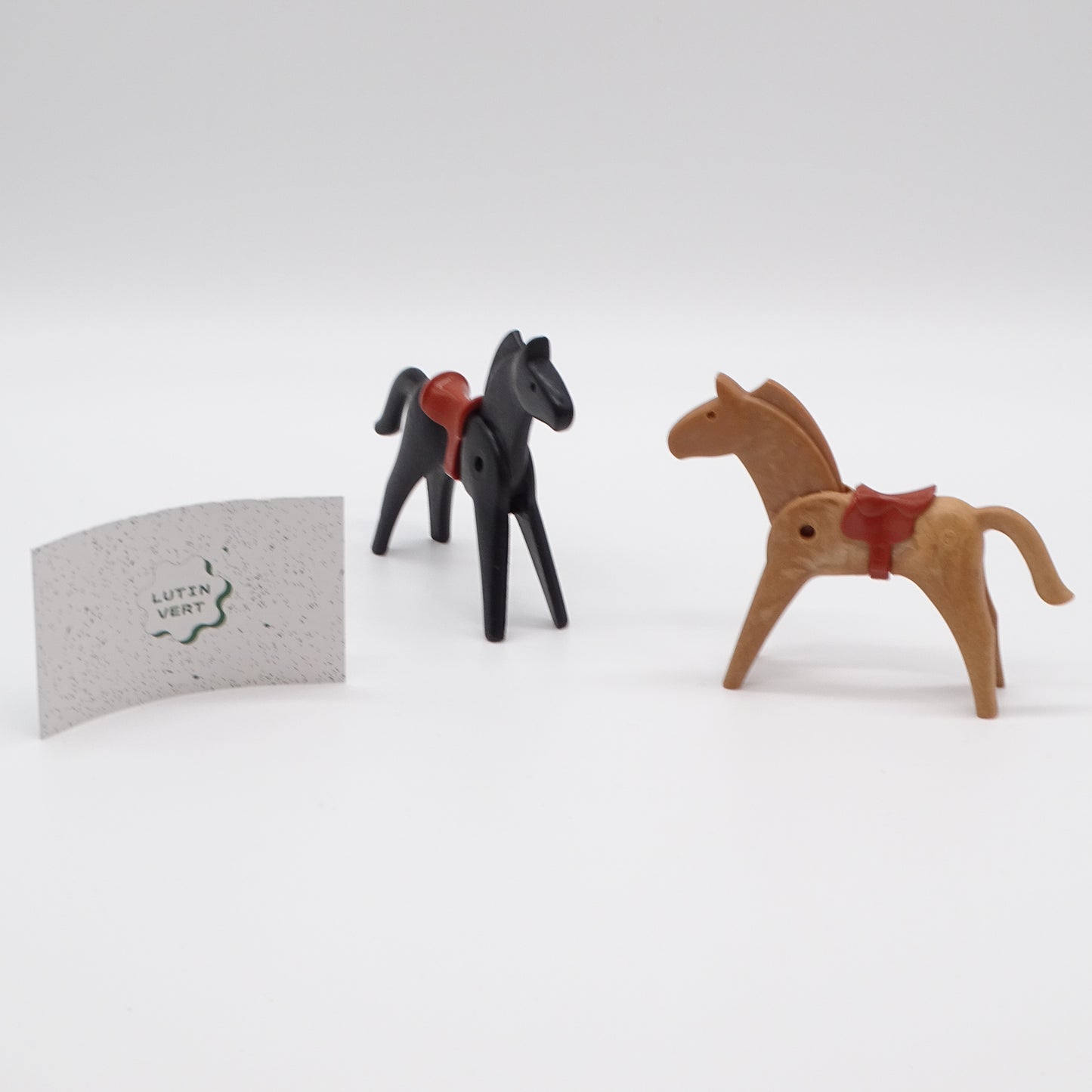 Lot de 2 chevaux Playmobil Geobra année 1974 d'occasion PLAYMOBIL - Dès 4 ans | Ref 13487