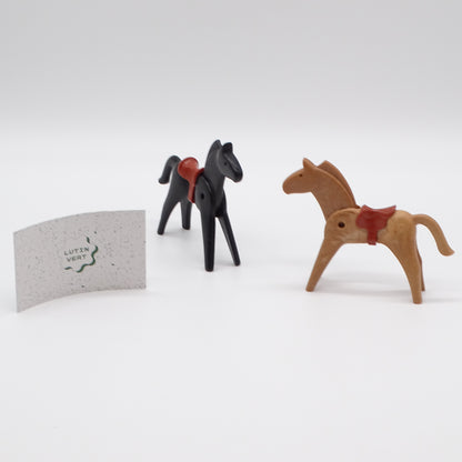 Lot de 2 chevaux Playmobil Geobra année 1974 d'occasion PLAYMOBIL - Dès 4 ans | Ref 13487