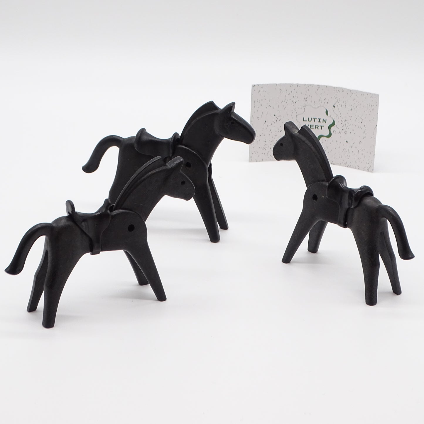 Lot de 3 chevaux Playmobil Geobra année 1974 d'occasion PLAYMOBIL - Dès 4 ans | Ref 13484