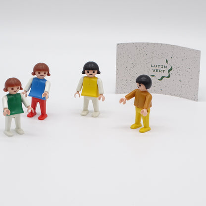 4 Enfants Géobra 1981 d'occasion PLAYMOBIL - Dès 4 ans | Ref 13499