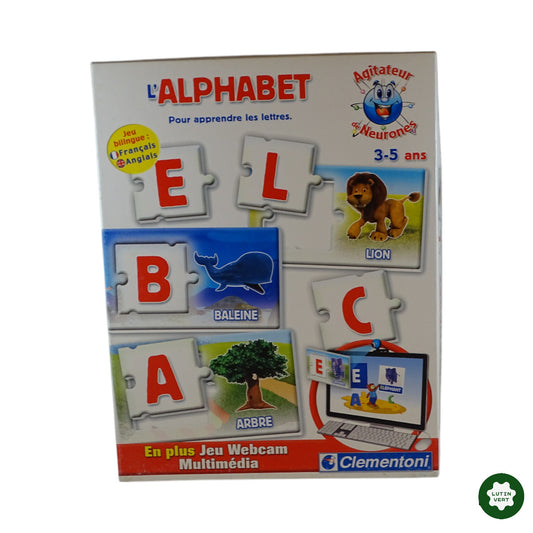 L’alphabet Apprendre Les Lettres Français et Anglais d'occasion CLEMENTONI - Dès 3 ans | Ref 9444