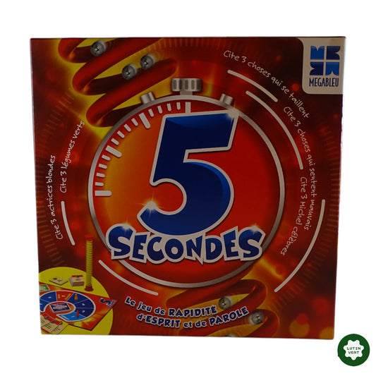 5 Secondes d'occasion MEGABLEU - Dès 8 ans | Ref 9421