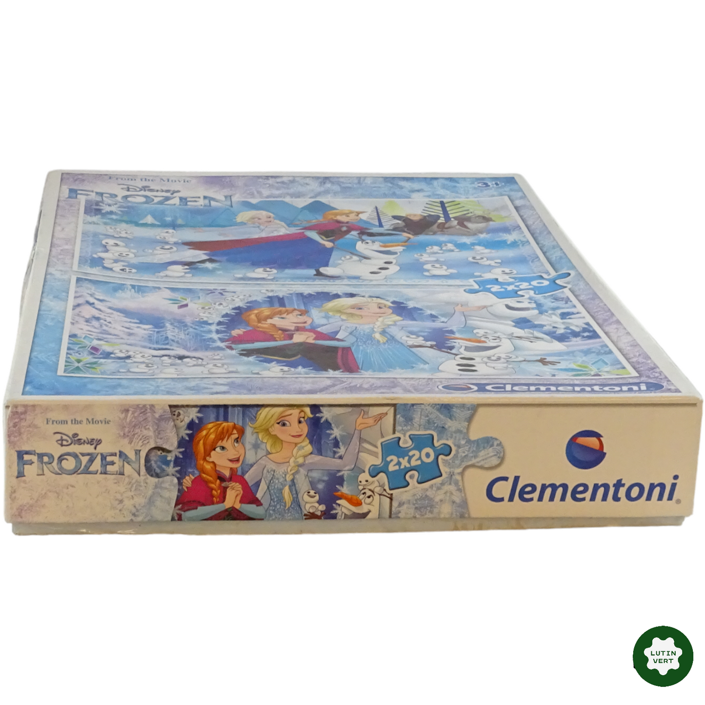 2 puzzle La reine des neiges 2x20 d'occasion CLEMENTONI - Dès 3 ans | Lutin Vert