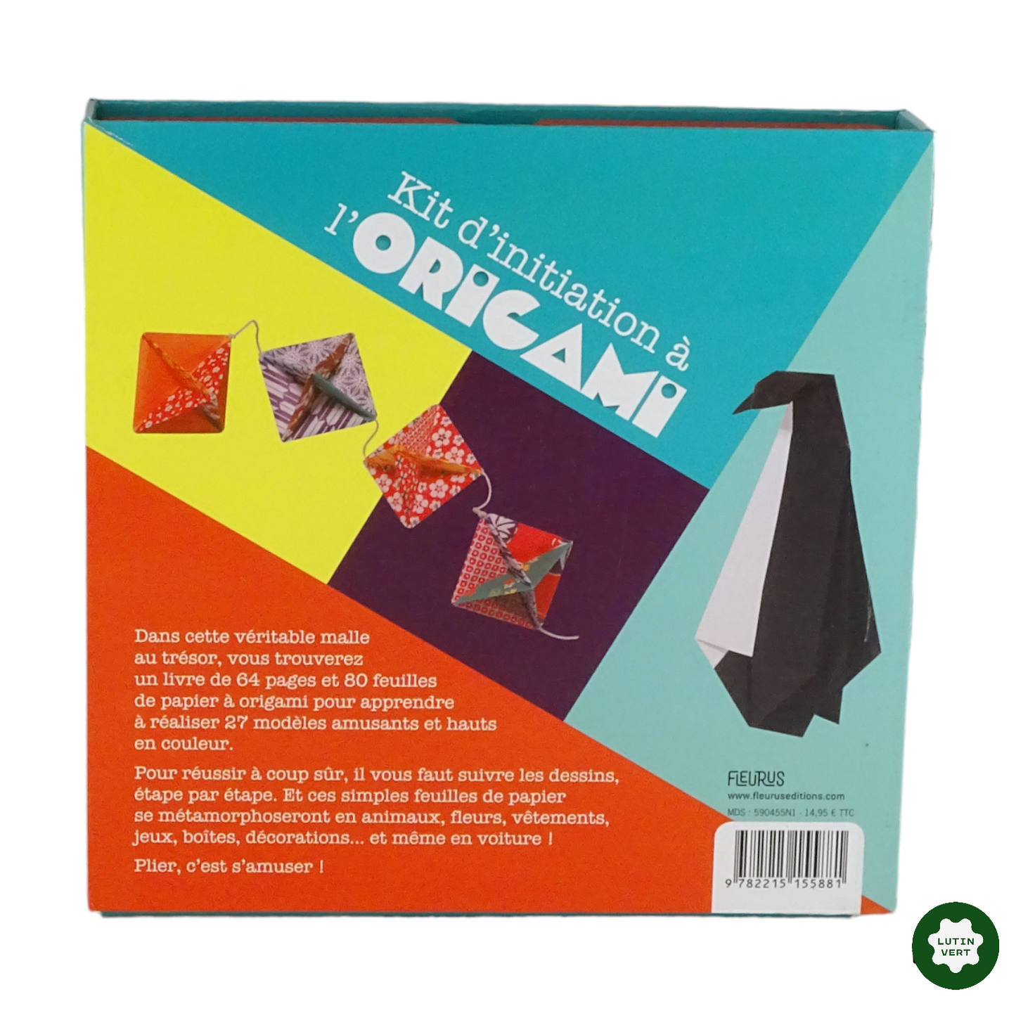 Kit d’initiation à l’origami d'occasion FLEURUS - Dès 6 ans | Lutin Vert