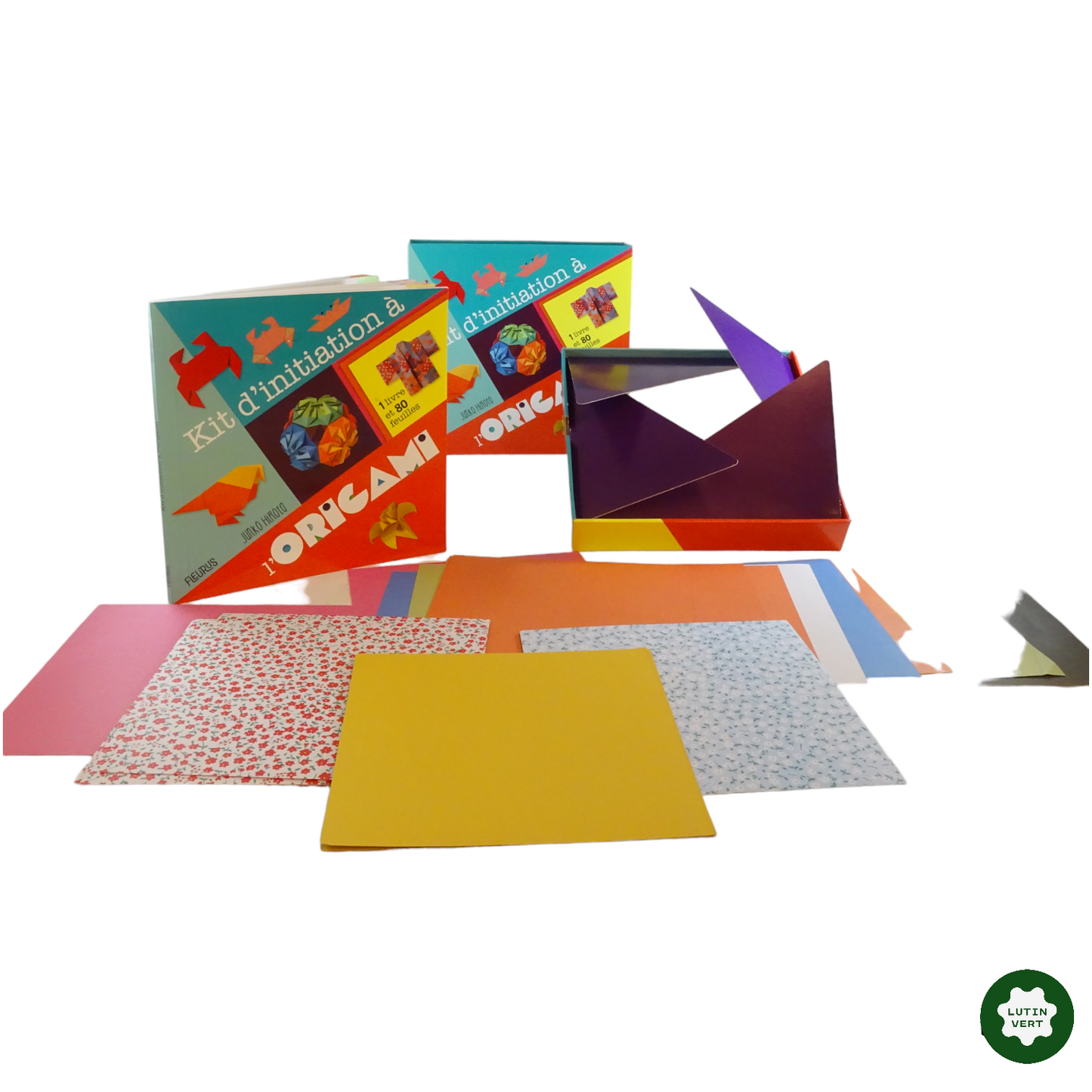 Kit d’initiation à l’origami d'occasion FLEURUS - Dès 6 ans | Lutin Vert