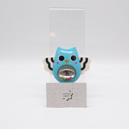 Hochet Hibou d'occasion OXYBUL - Dès 3 mois | Lutin Vert Ref 13524