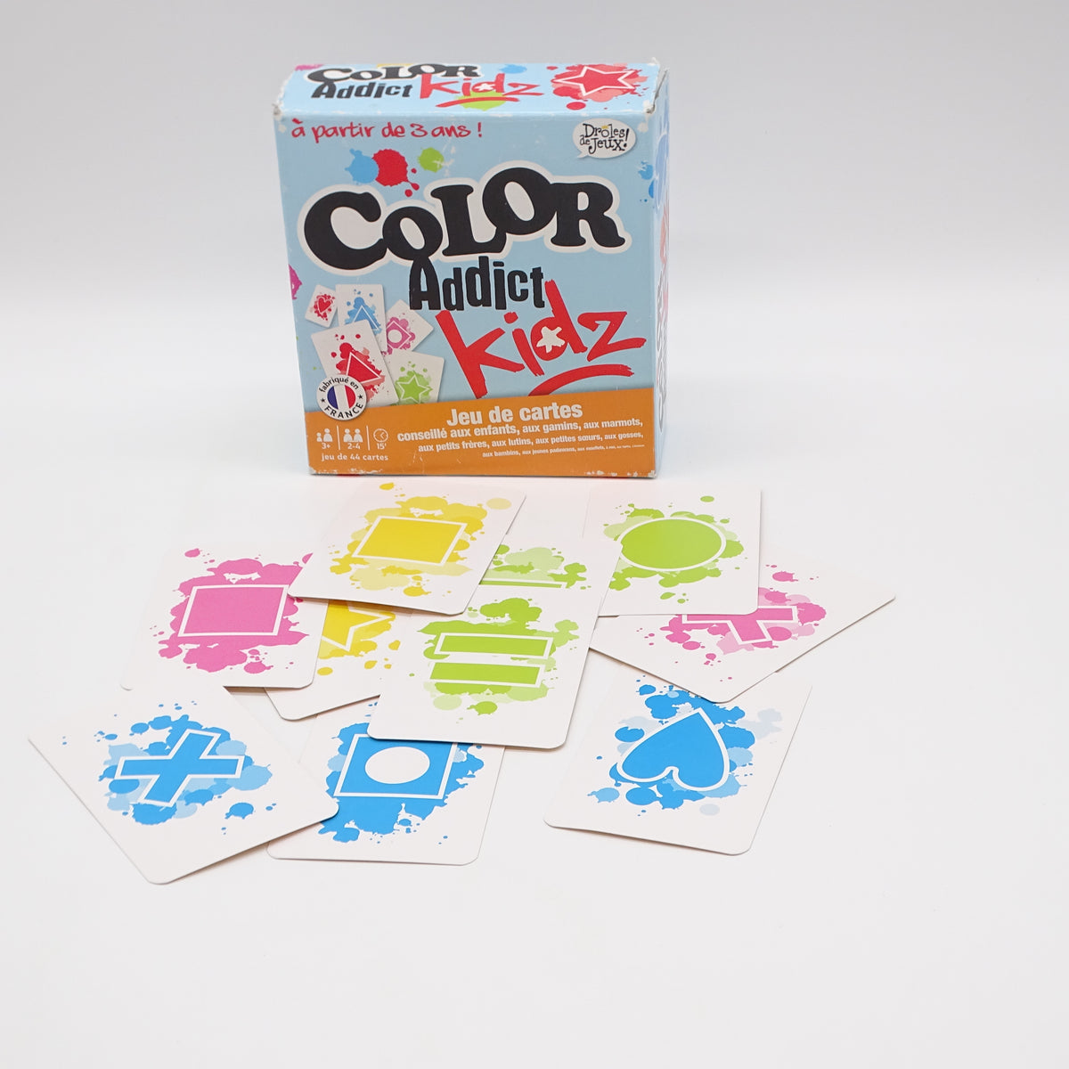 Color addict kidz FRANCE CARTES - Dès 3 ans | Ref 16167