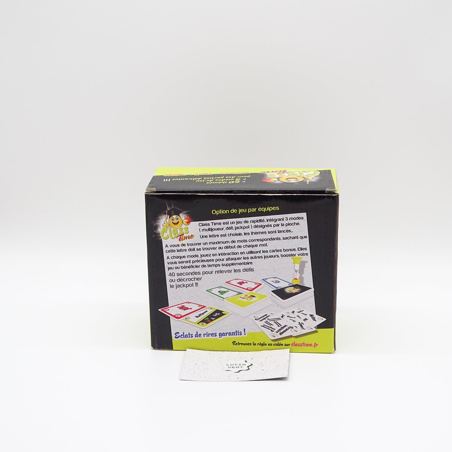 Class Time d'occasion ARTHUR EDITIONS - Dès 8 ans | Lutin Vert Ref 13520