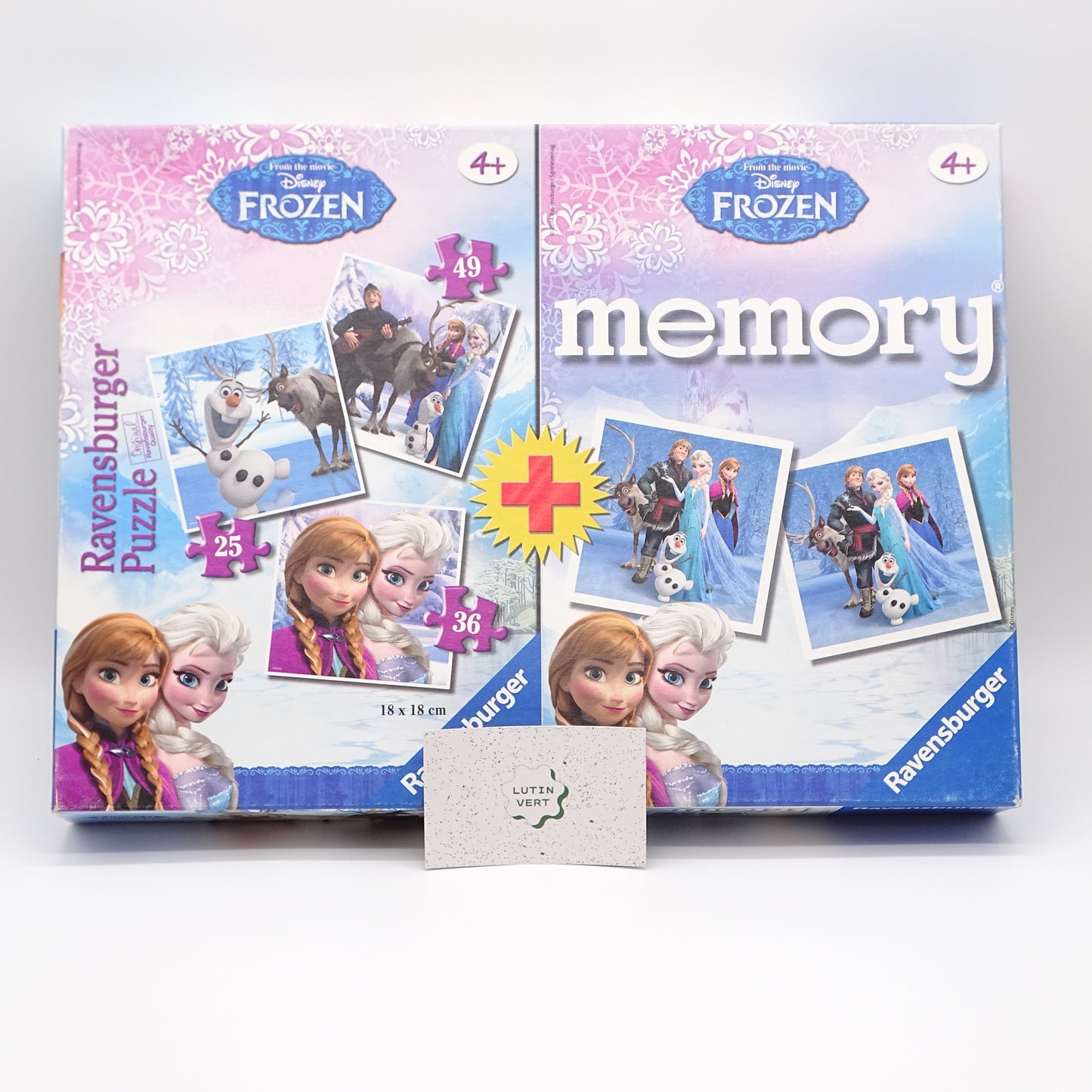Puzzles & Mémory Disney Frozen d'occasion RAVENSBURGER - Dès 4 ans | Ref 13531