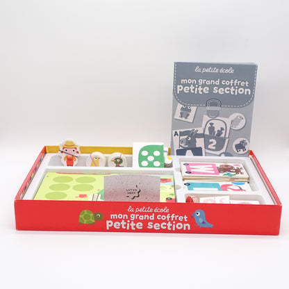 « La petite école » : mon grand coffret Petite Section d'occasion NATHAN - Dès 3 ans | Ref 13548