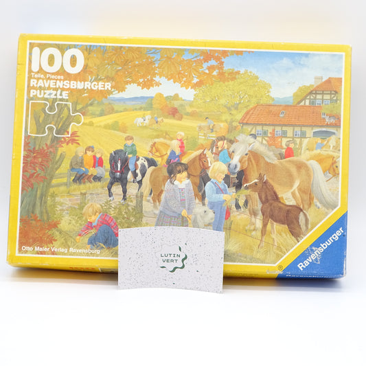 Puzzle « Balade à poney » d'occasion RAVENSBURGER - Dès 6 ans | Ref 13546