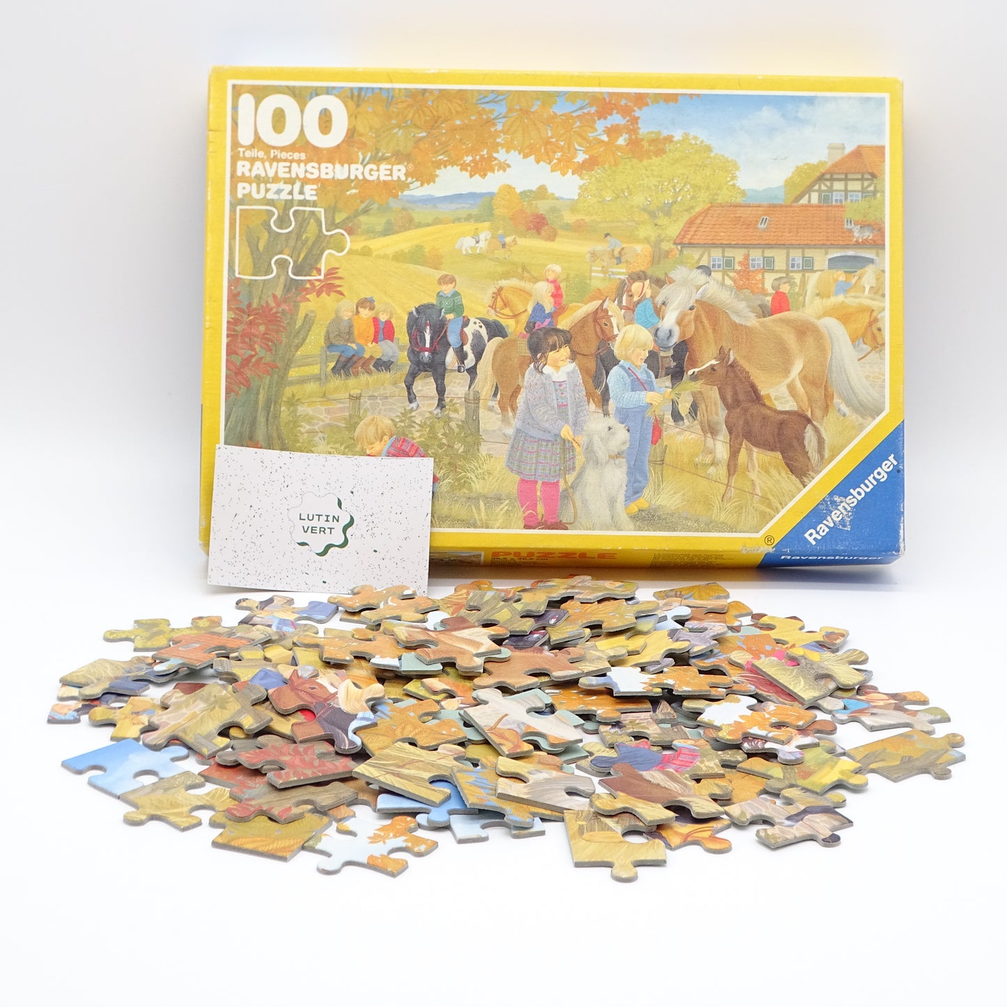 Puzzle « Balade à poney » d'occasion RAVENSBURGER - Dès 6 ans | Ref 13546