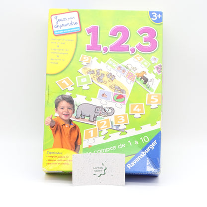 1, 2, 3 Jeux pour apprendre d'occasion RAVENSBURGER - Dès 3 ans | Ref 13541