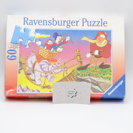 Puzzle « La bande à Picsou sur le pont suspendu » d'occasion RAVENSBURGER - Dès 5 ans | Ref 13539