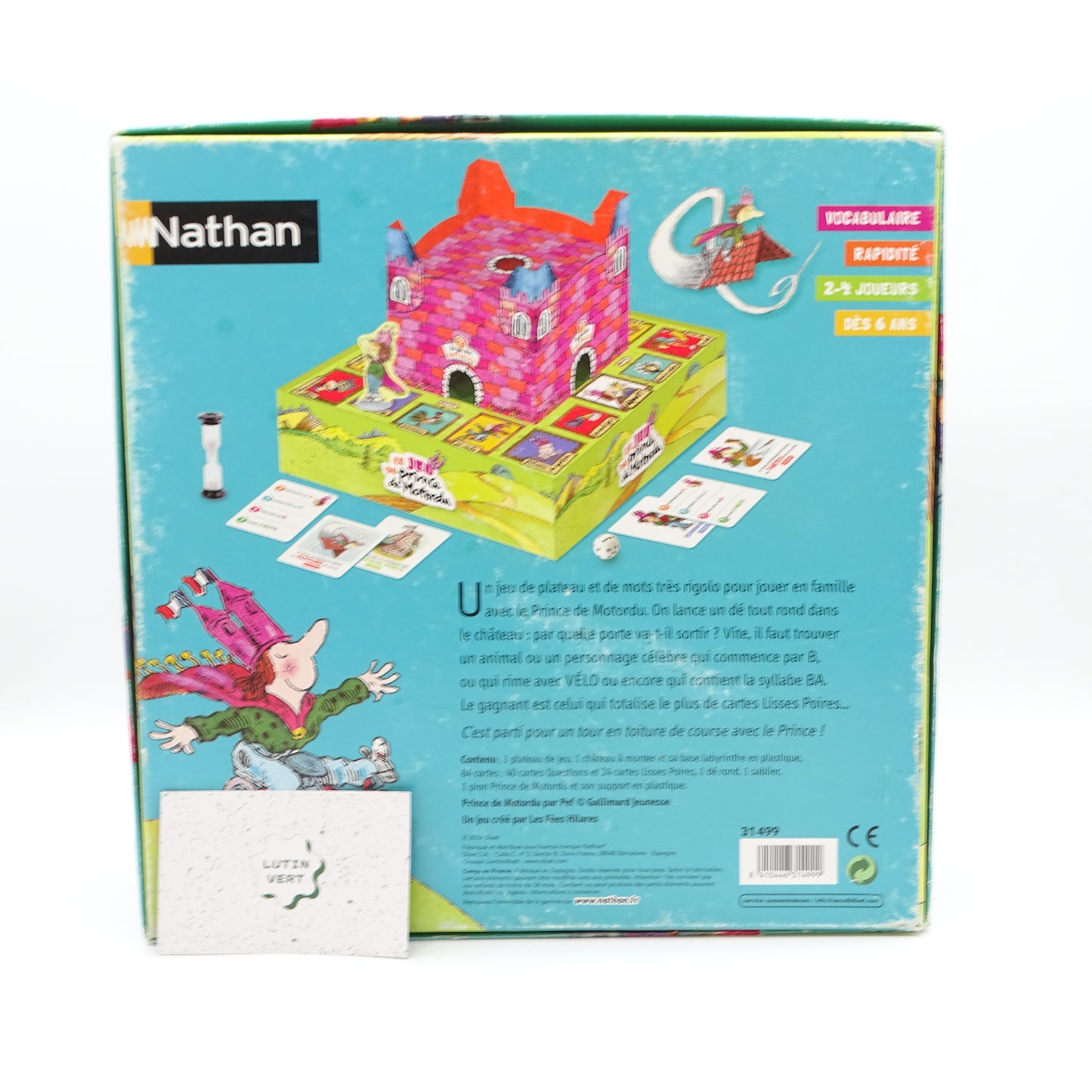 Le jeu du prince de Motordu d'occasion NATHAN - Dès 6 ans | Ref 13549
