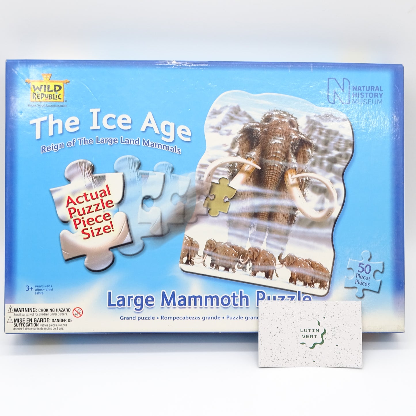 Puzzle « The Ice Age » d'occasion NATURAL HISTORY MUSEUM - Dès 3 ans | Ref 13551