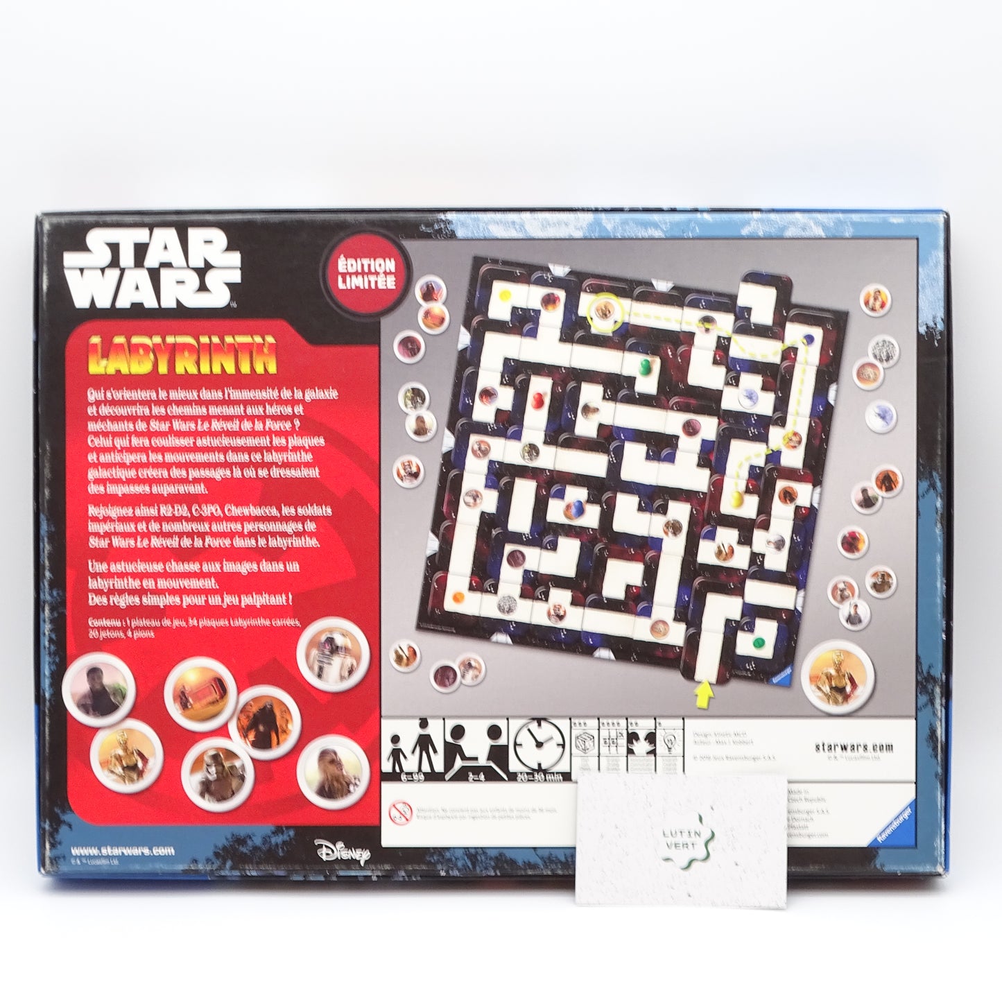 Labyrinthe « Star Wars » d'occasion RAVENSBURGER - Dès 6 ans | Ref 13550