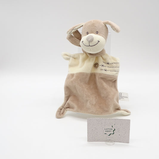 Doudou Plat Chien  NICOTOY - Dès Naissance | Ref 16175