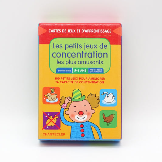 Cartes de Jeux et d’Apprentissage CHANTECLER - Dès 5 ans | Ref 16179