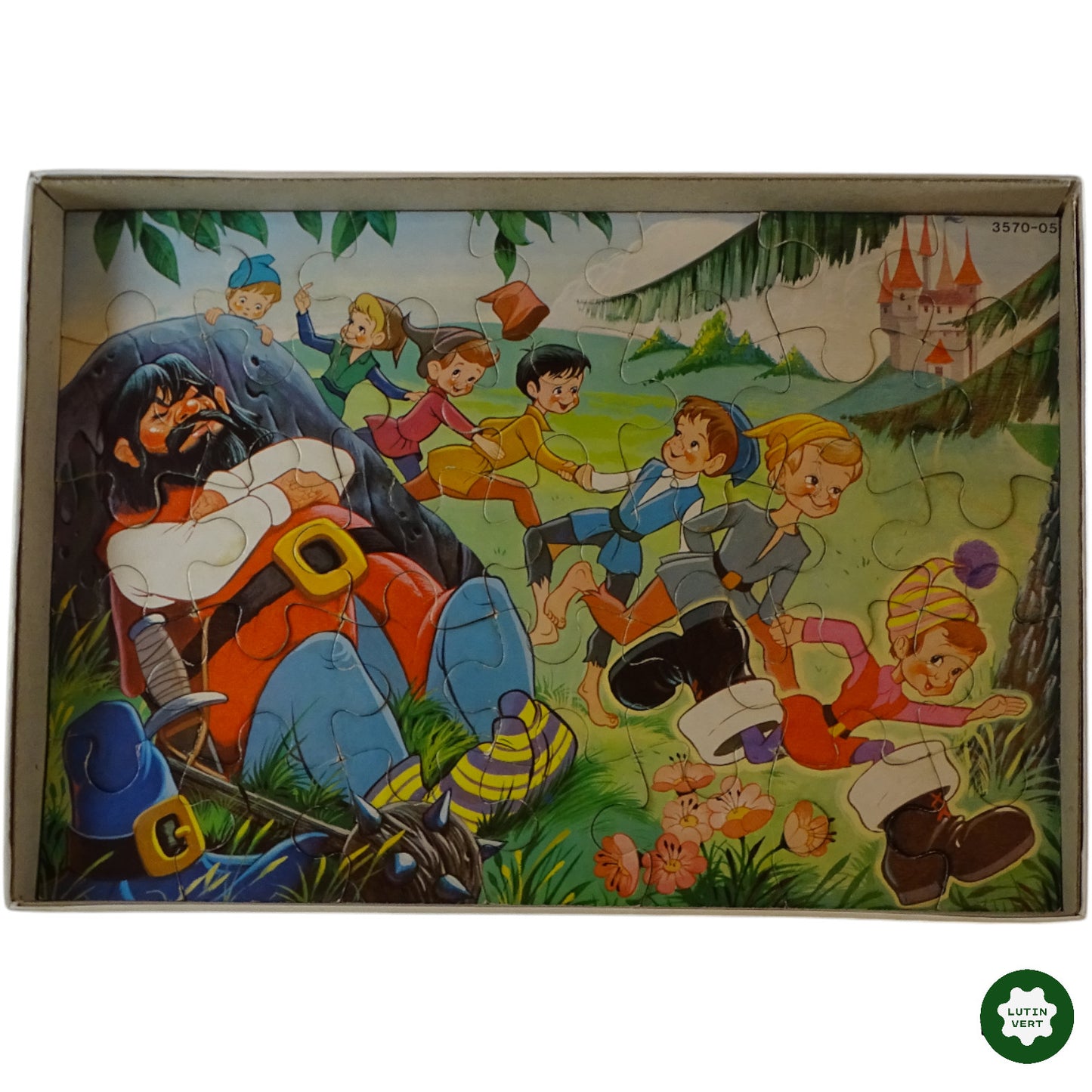 Puzzle Fantasy Vintage 35 pcs d'occasion MB JEUX - Dès 4 ans | Ref 9465