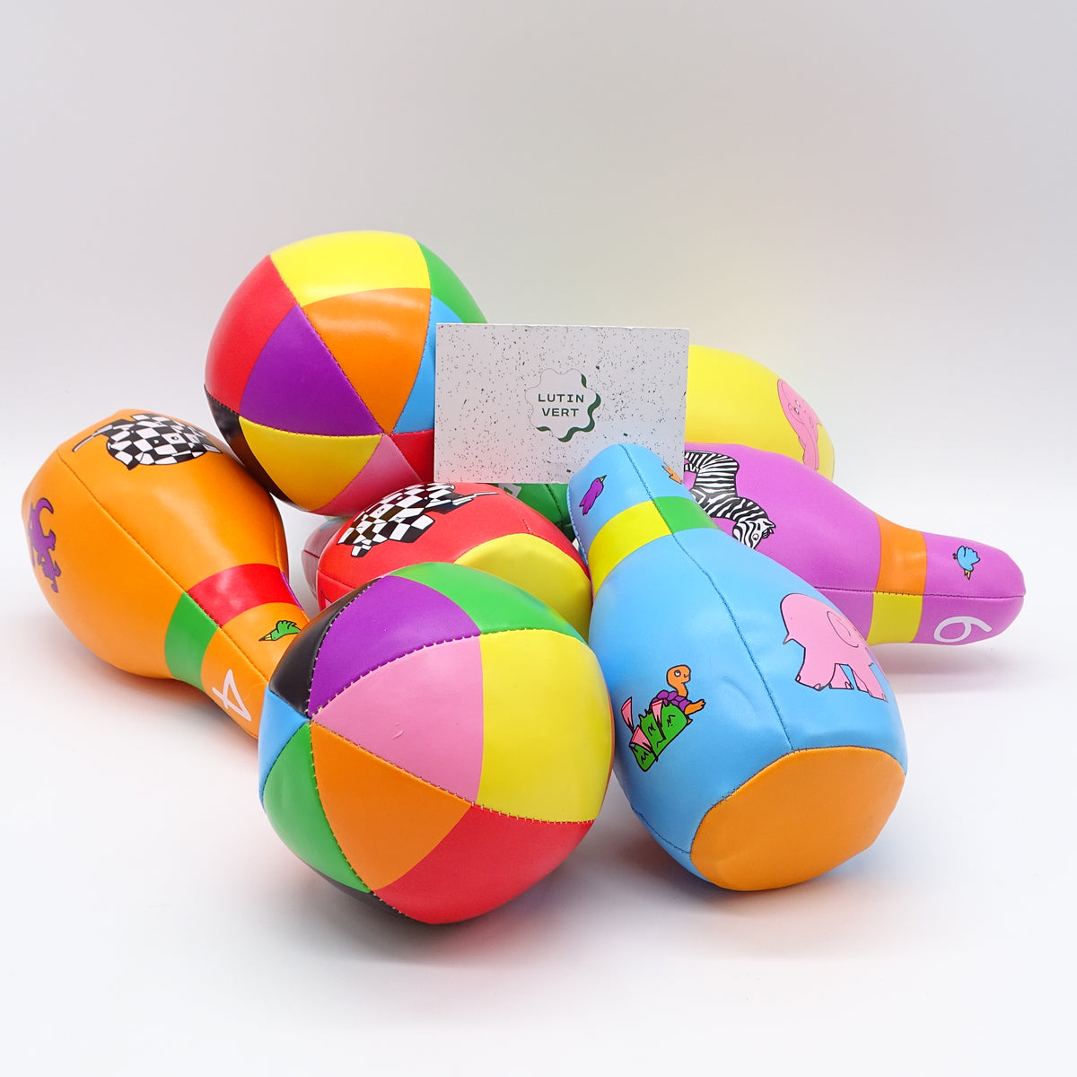 Jeux de quilles Elmer PETIT JOUR - Dès 18 mois | Ref 16183
