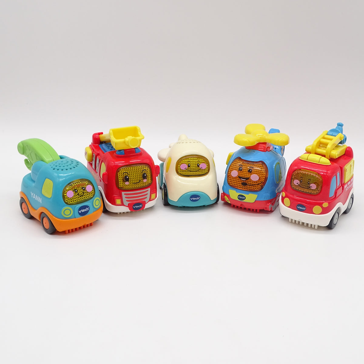 Lot de 5 voitures -Tut Tut Bolides  VTECH - Dès 1 an | Ref 16161