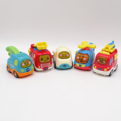 Lot de 5 voitures -Tut Tut Bolides  VTECH - Dès 1 an | Ref 16161