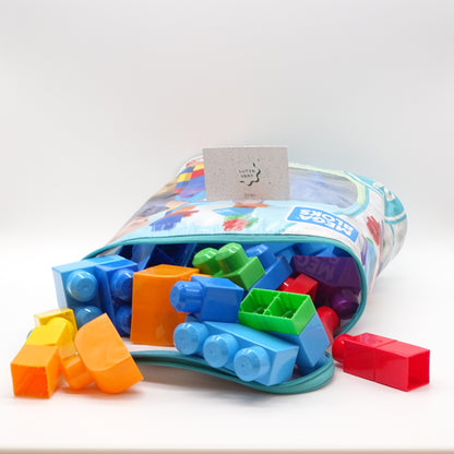 Sac de Méga Blocks de 60 pièces MEGA BLOKS - Dès 1 an | Ref 16042