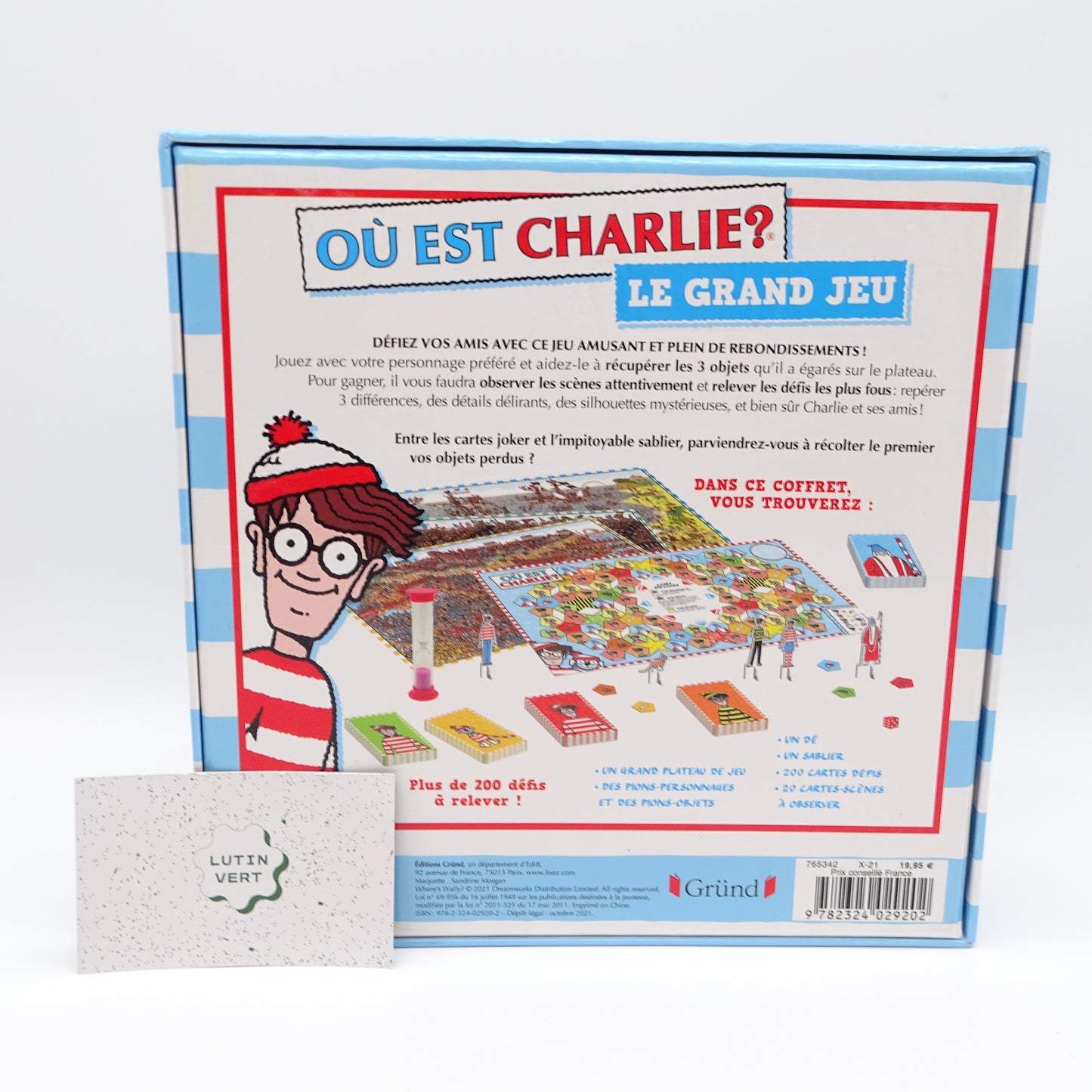 « Où est Charlie ? » Le grand jeu d'occasion GRÜND - Dès 6 ans | Ref 13560
