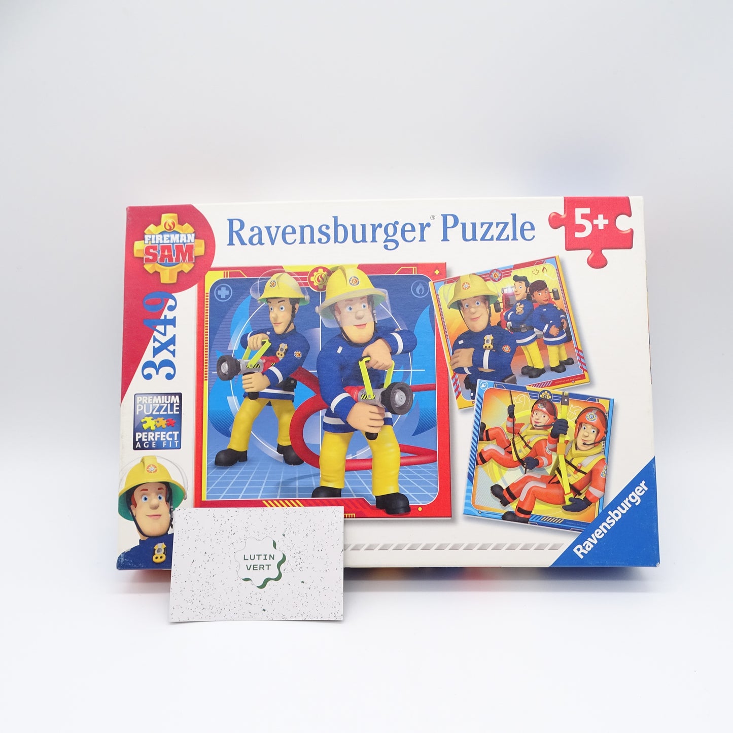 3 puzzles « Fireman Sam » d'occasion RAVENSBURGER - Dès 5 ans | Ref 13574