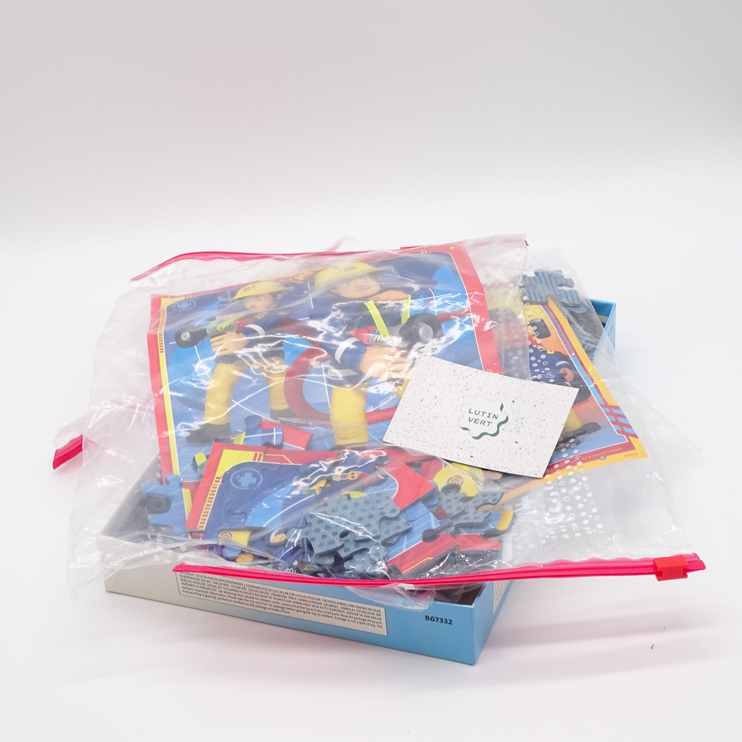 3 puzzles « Fireman Sam » d'occasion RAVENSBURGER - Dès 5 ans | Ref 13574