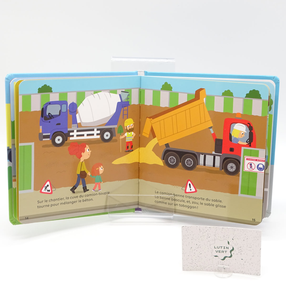 Livre Les Camions MILAN  - Dès 2 ans | Ref 16189