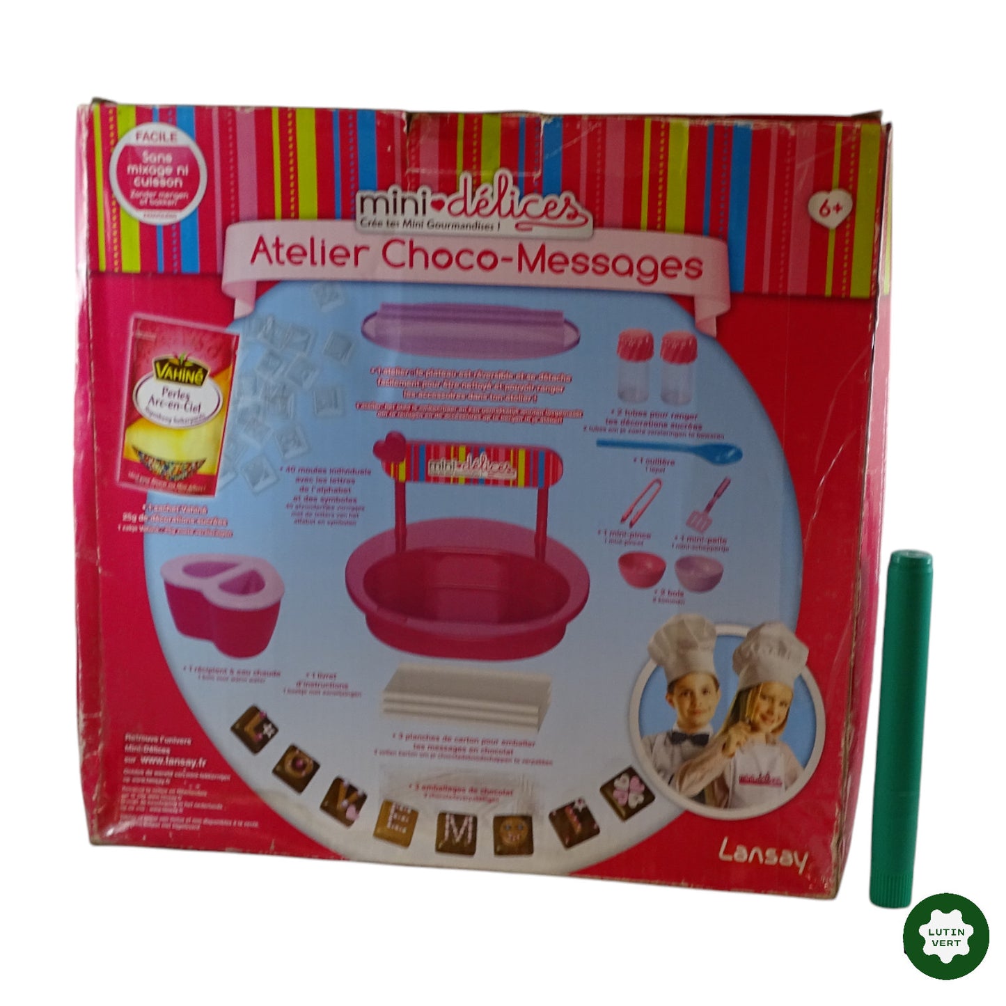 Atelier choco-messages d'occasion LANSAY - Dès 6 ans | Ref 9470