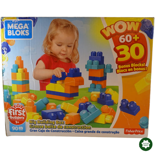 Boite de 92 Méga blocks d'occasion FISHER-PRICE  - Dès 3 ans | Ref 9471