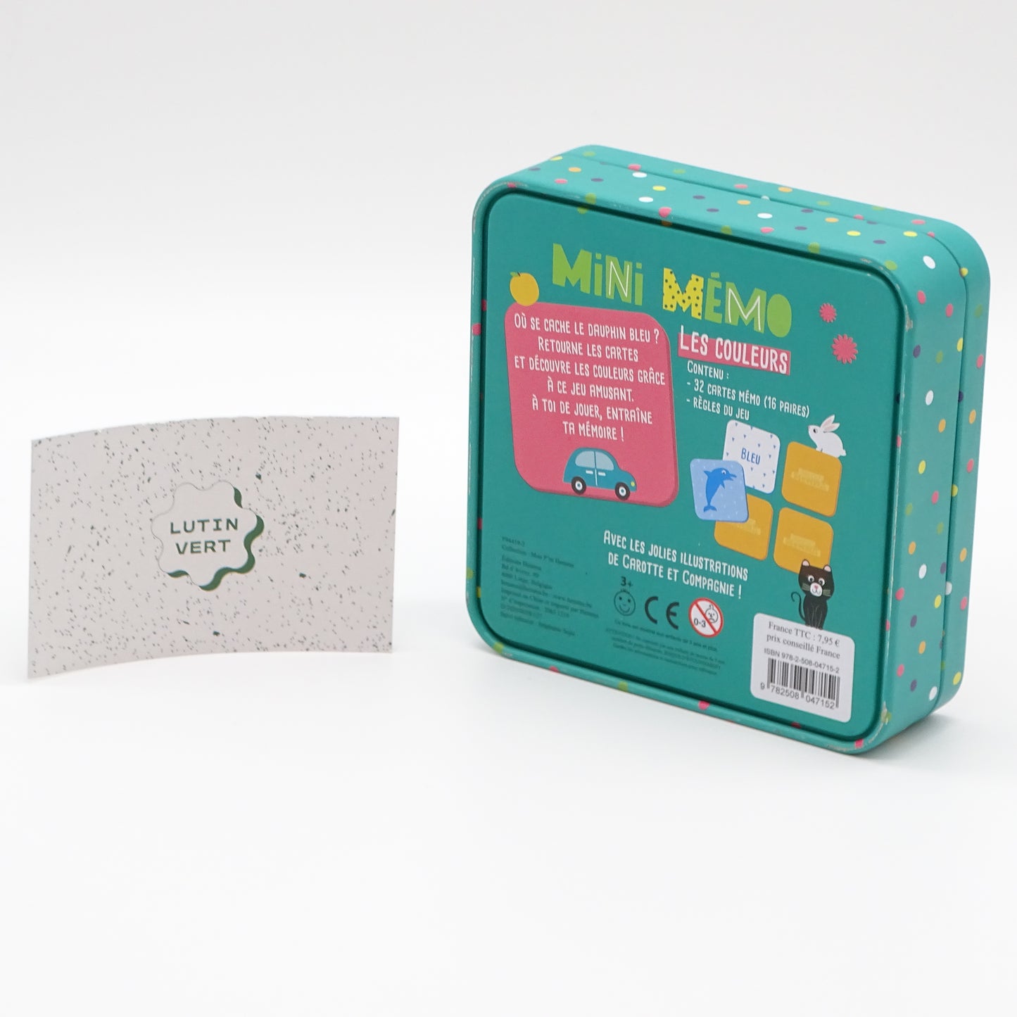Mini Memo les couleurs d'occasion HEMMA - Dès 3 ans | Ref 13583