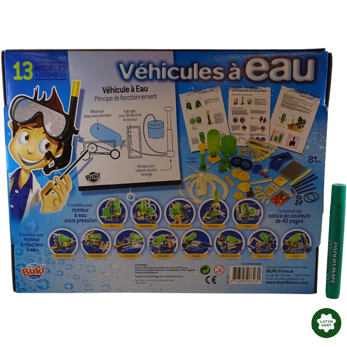 Véhicule à Eau Hydropneumatique d'occasion BUKI - Dès 8 ans | Ref 9491