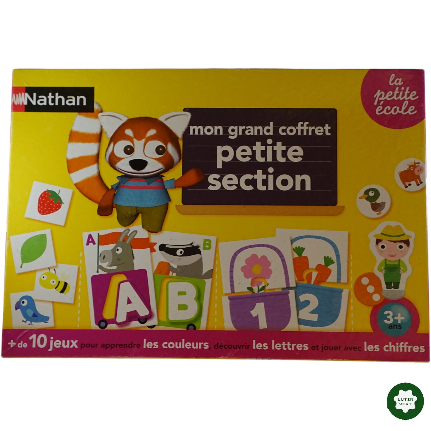Mon grand coffret petit section d'occasion NATHAN - Dès 3 ans | Ref 9502