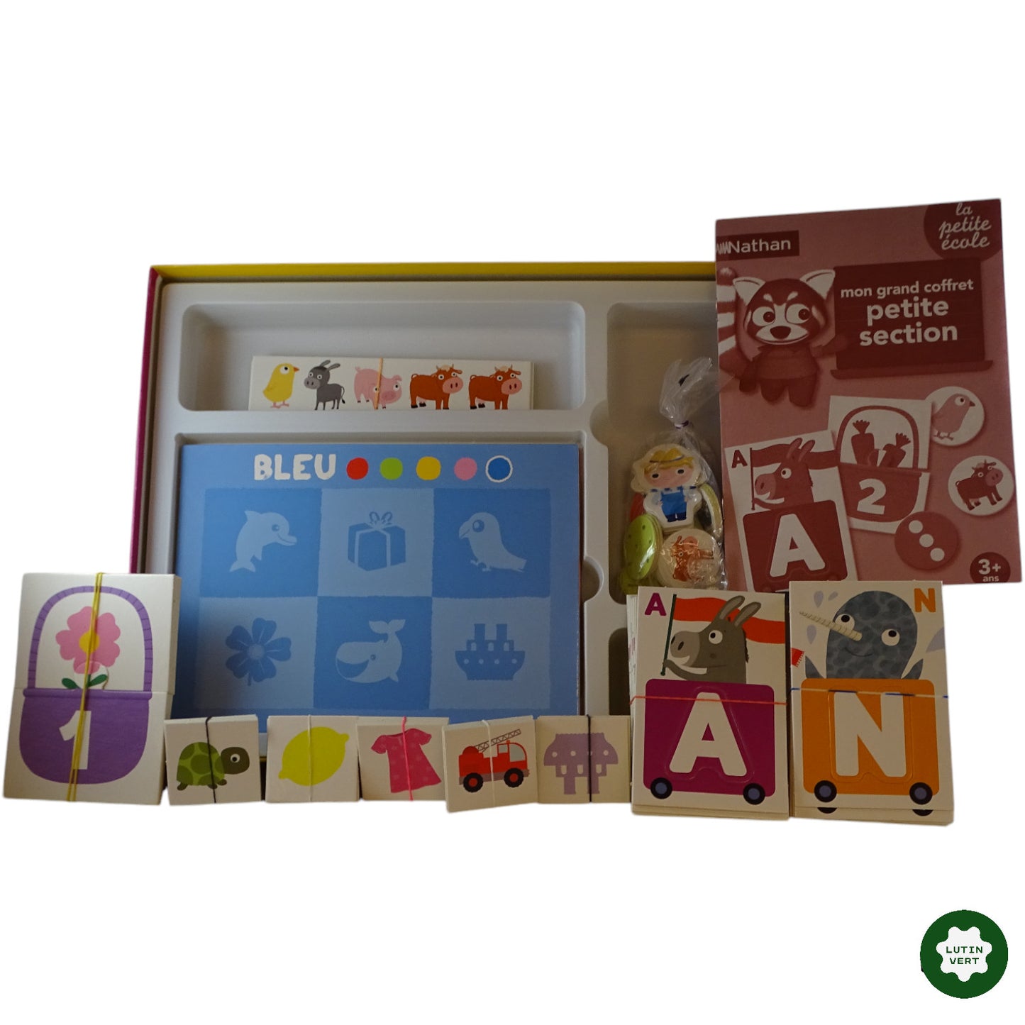 Mon grand coffret petit section d'occasion NATHAN - Dès 3 ans | Ref 9502