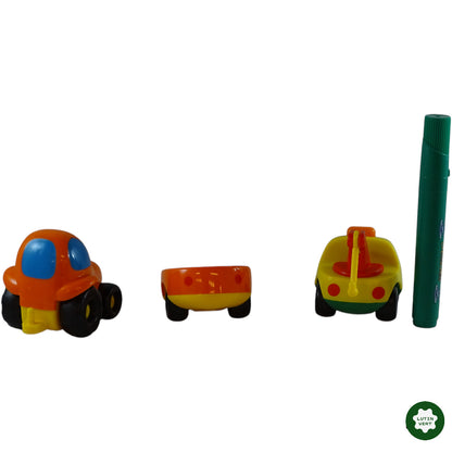 Lot de 3 véhicules chantier  d'occasion SMOBY - Dès 3 ans | Ref 9508