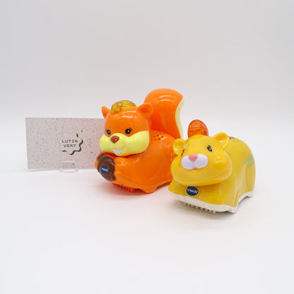 Noisette et Hamster sportif « Tut tut animaux » d'occasion VTECH - Dès 1 an | Ref 13594