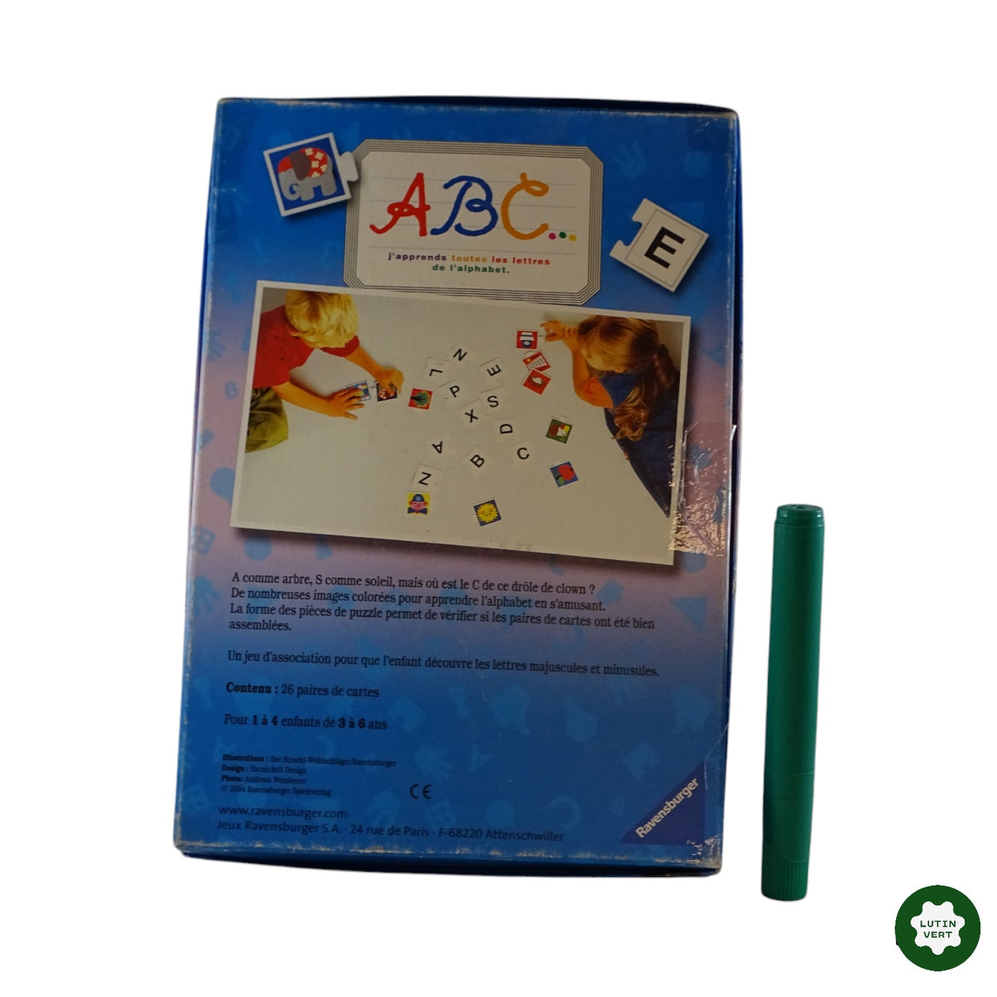 ABC… Apprends l’alphabet. d'occasion RAVENSBURGER - Dès 3 ans | Ref 9495