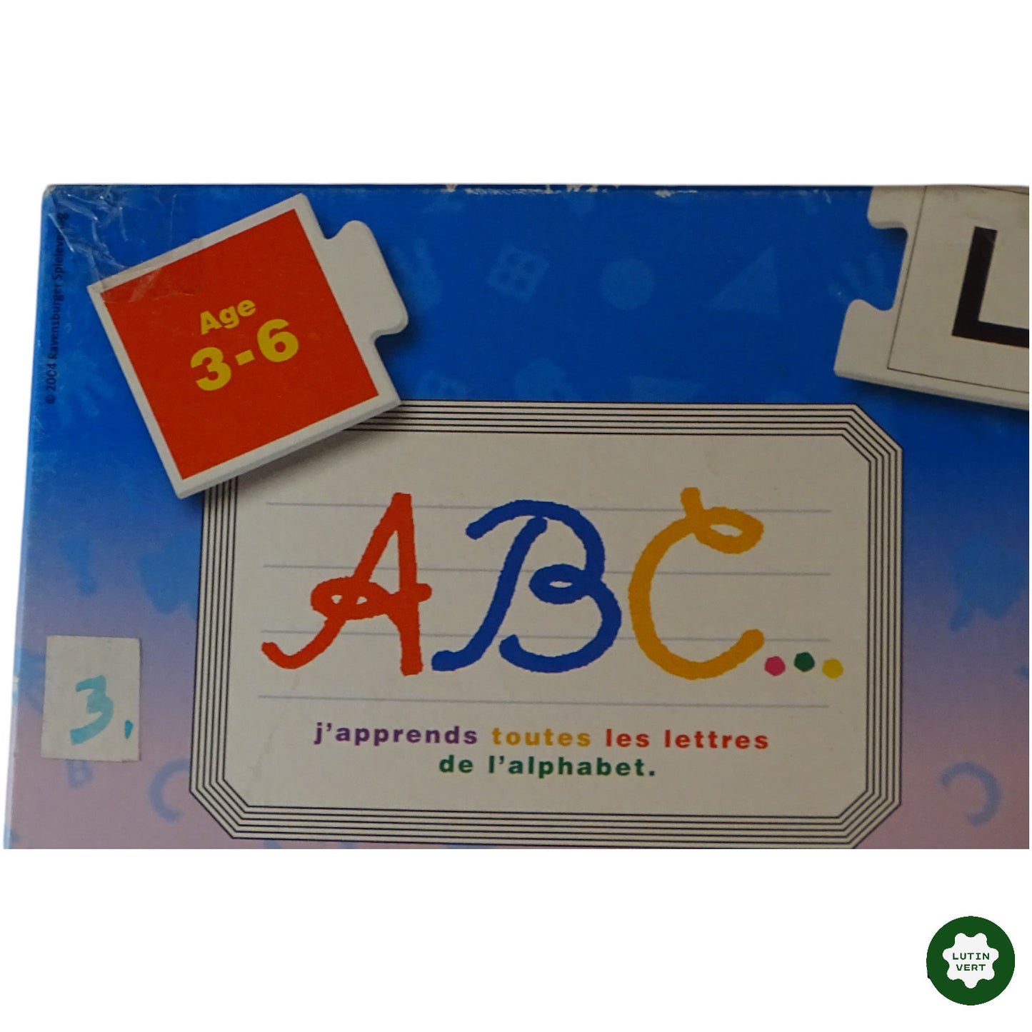 ABC… Apprends l’alphabet. d'occasion RAVENSBURGER - Dès 3 ans | Ref 9495