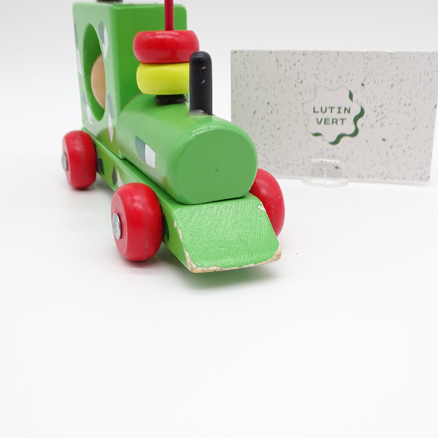 Train en bois avec boulier d'occasion FERRY - Dès 1 an | Ref 13599
