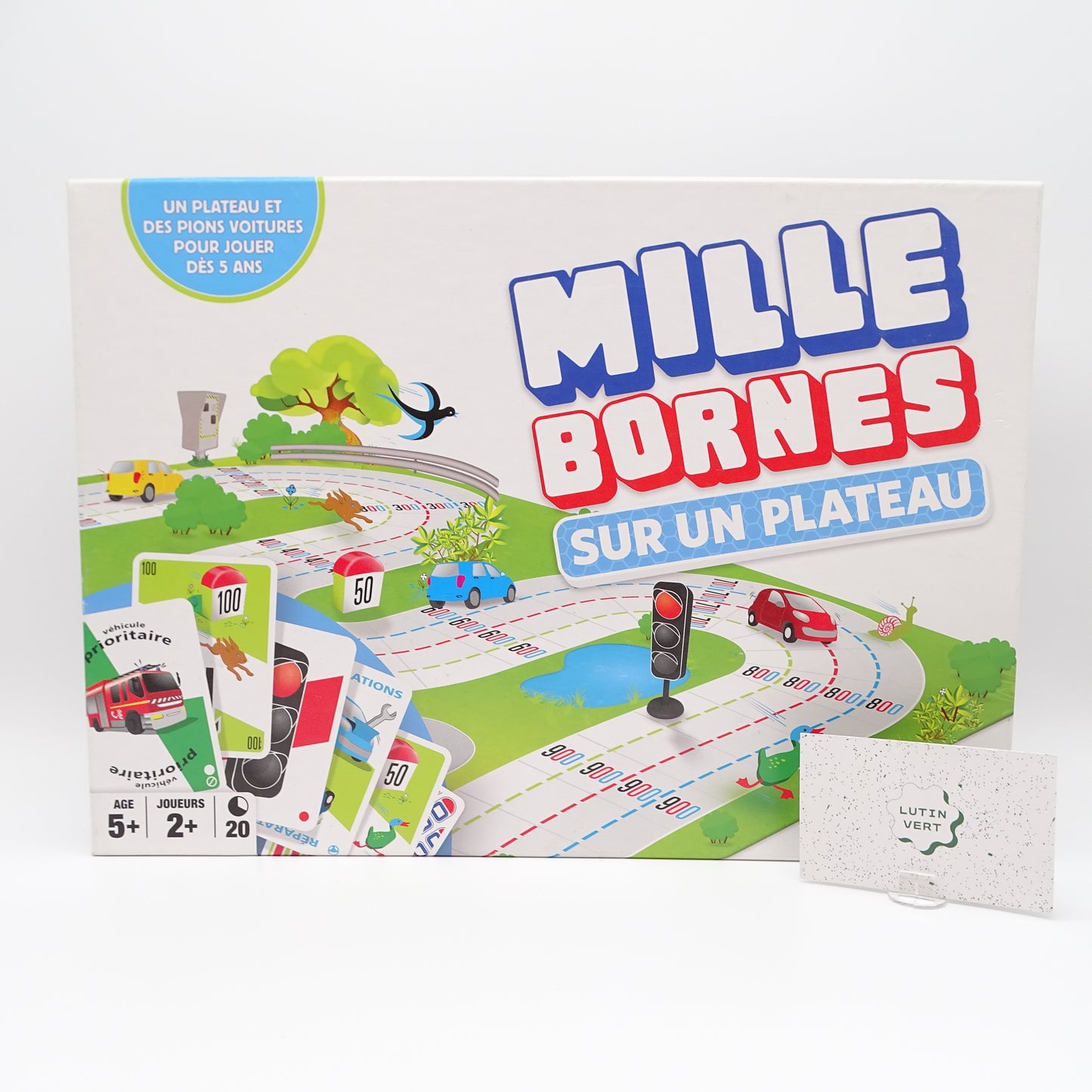 Mille bornes sur un plateau d'occasion DUJARDIN - Dès  | Ref 13598