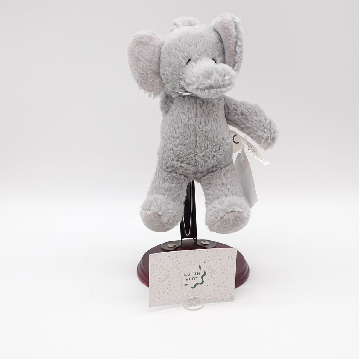 Doudou Eléphant Gris OUATOO SOLF - Dès 3 mois | Ref 16193
