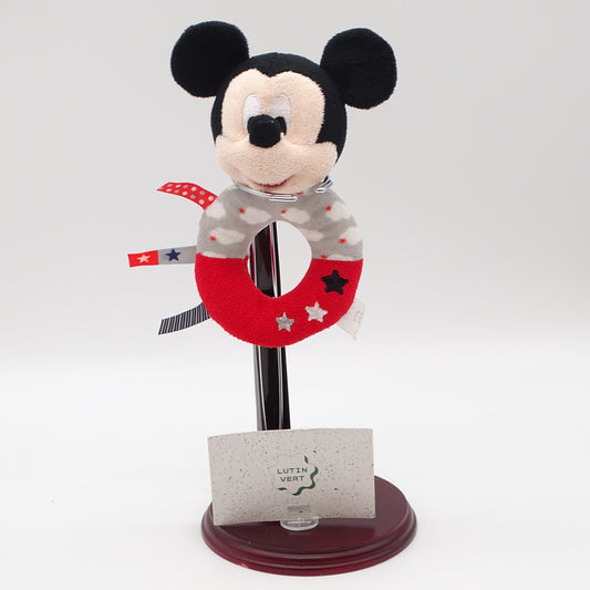 Hochet mickey rouge et noir  DISNEY  - Dès Naissance | Ref 16213