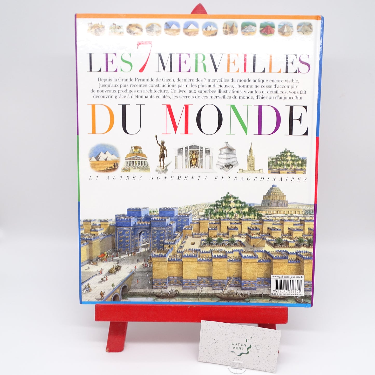 Les 7 merveilles du monde  d'occasion GALLIMARD JEUNESSE - Dès 6 ans | Ref 13608