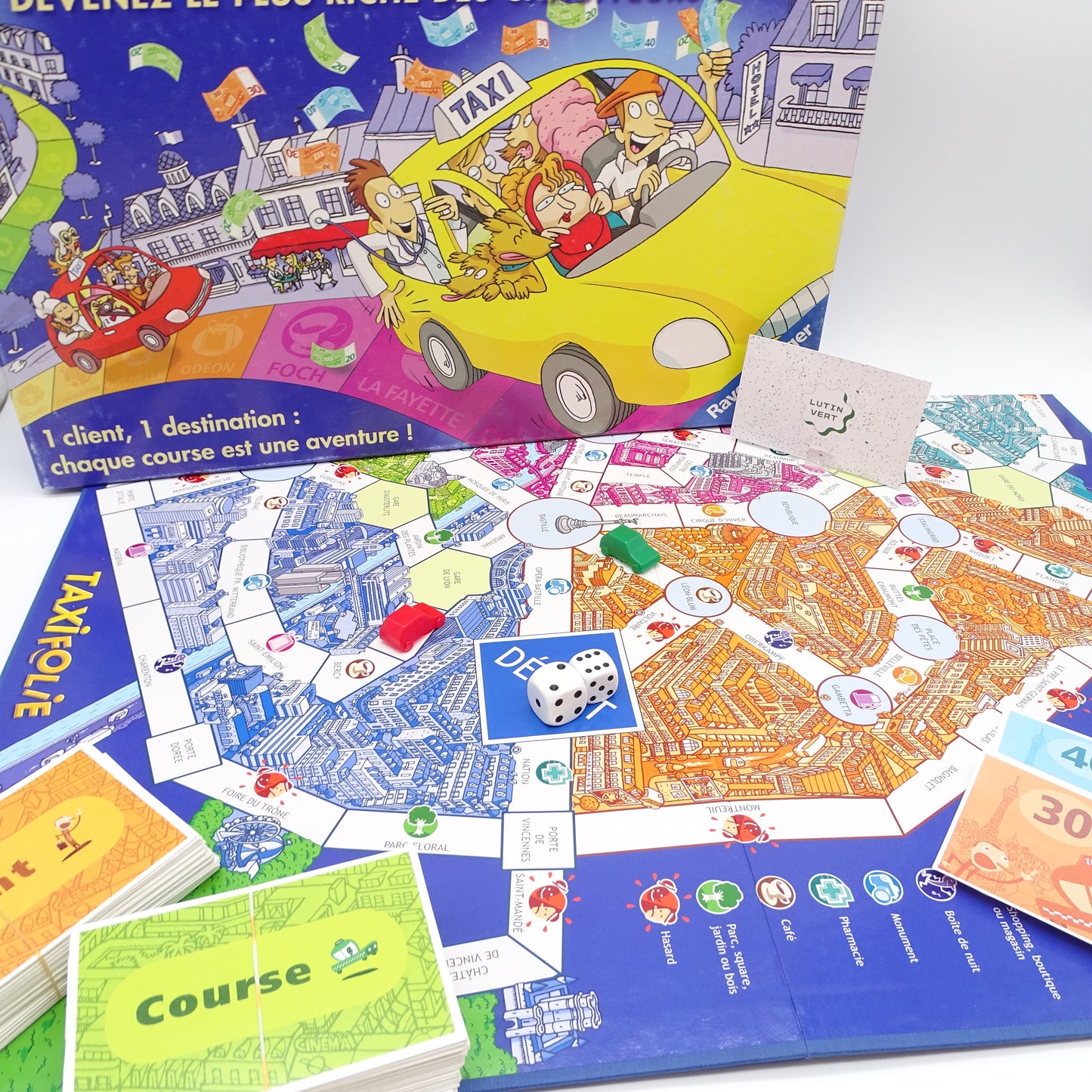 Taxi folie  d'occasion RAVENSBURGER - Dès 7 ans | Ref 13606