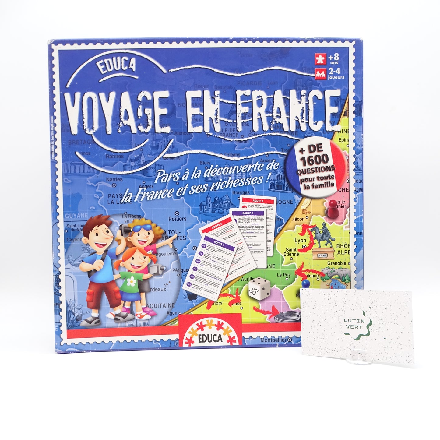 Voyage en France d'occasion EDUCA - Dès 8 ans | Ref 13604