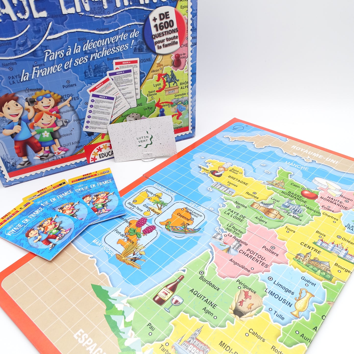 Voyage en France d'occasion EDUCA - Dès 8 ans | Ref 13604